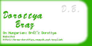 dorottya braz business card